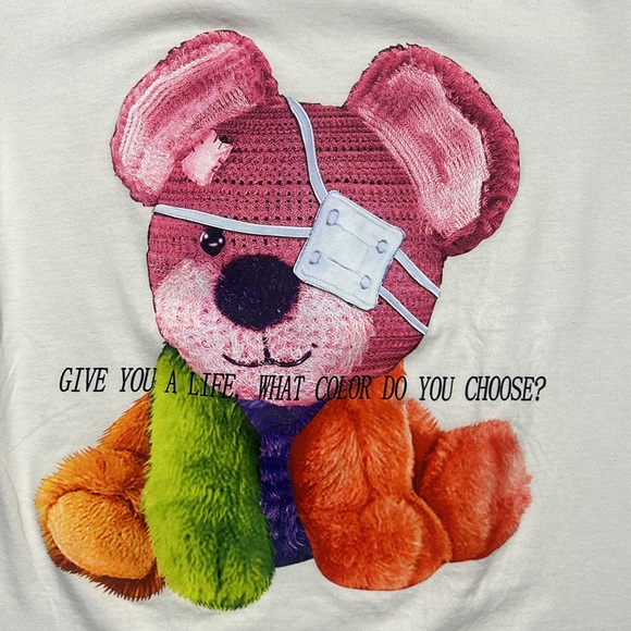 Teddy Bear Graphic T Shirt - Picture 2 of 4